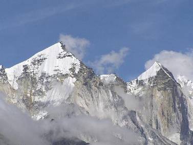 Gipfellandschaft im Himalaya