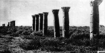 TThe in 1812 through Pascal T. Fourcade discovered columned street through is destroyed after the fire of 1927