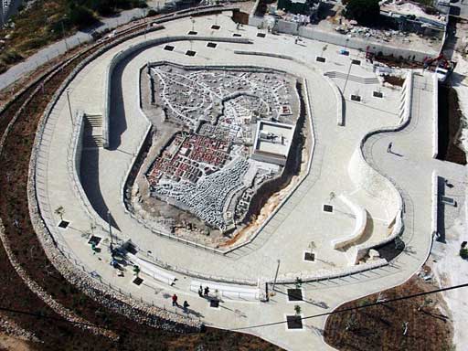 Aerial view, courtesy of Holyland Tourism (1992) Ltd.